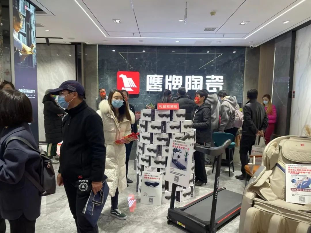 勢不可擋，鷹牌陶瓷終端布局再提速，石家莊1000㎡旗艦店盛大開業！