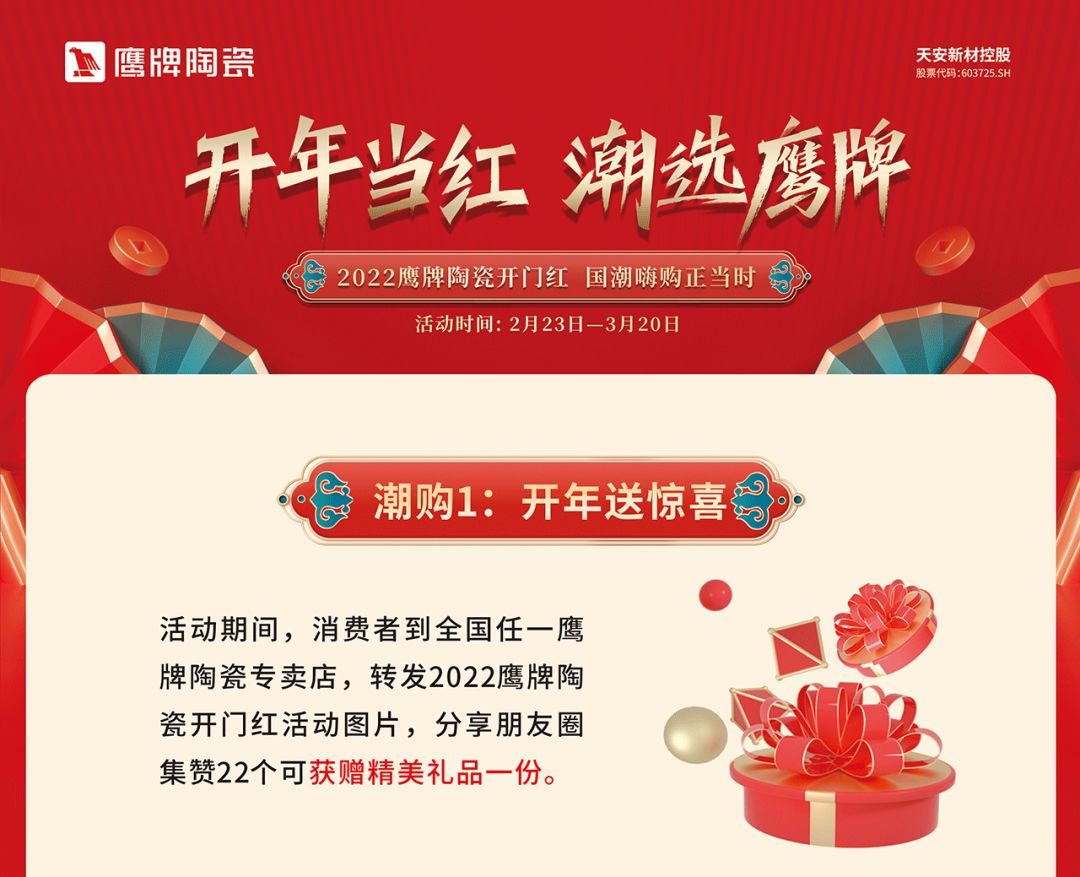 開年當紅，潮選鷹牌｜鉅惠福利等你來搶！(圖1)