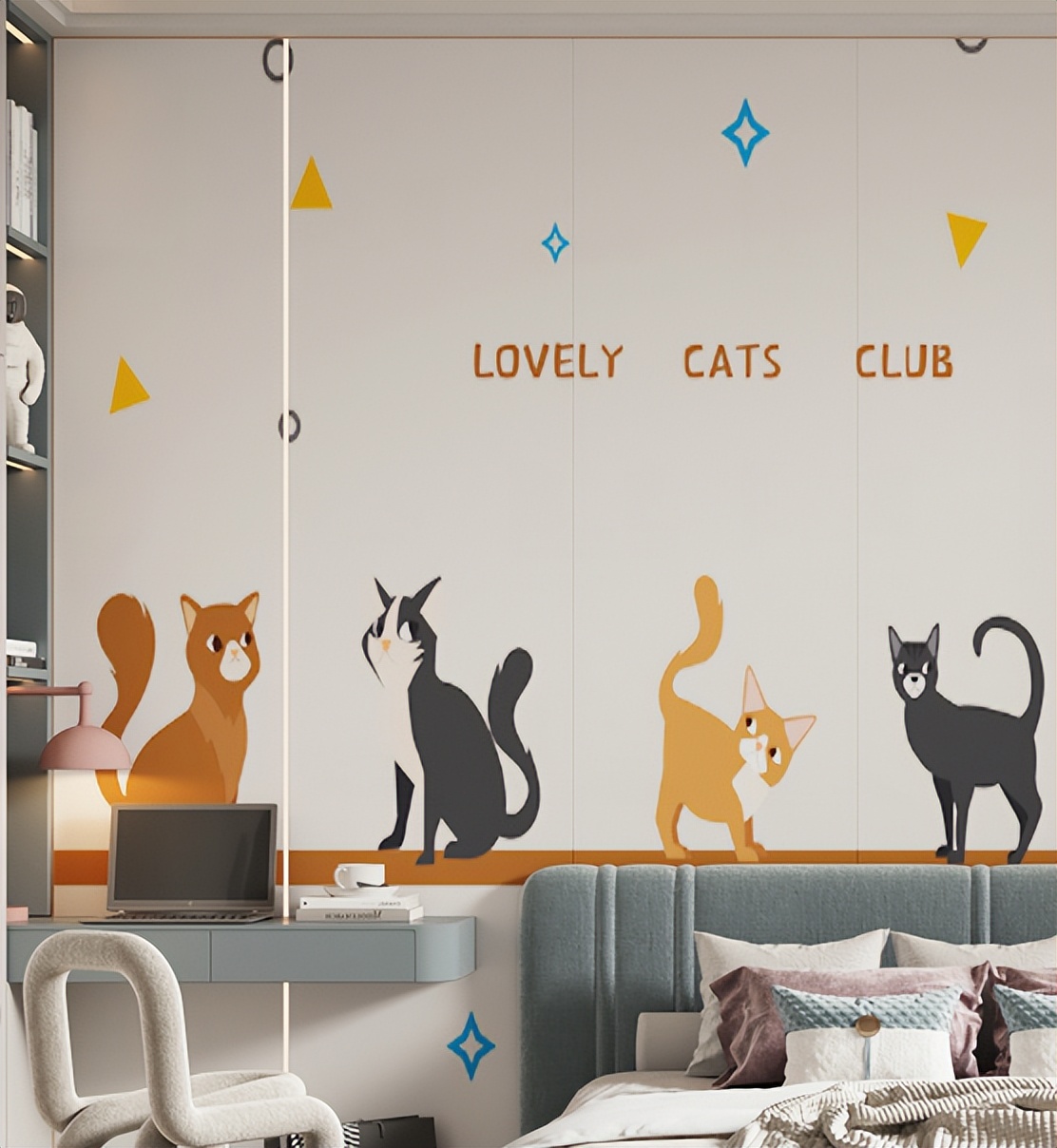 墻板上新第五彈｜兒童房這樣設計，大人小孩看了都心動！(圖25)