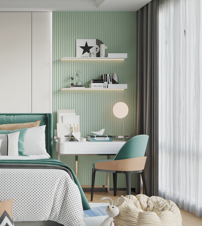 墻板上新第五彈｜兒童房這樣設計，大人小孩看了都心動！(圖30)