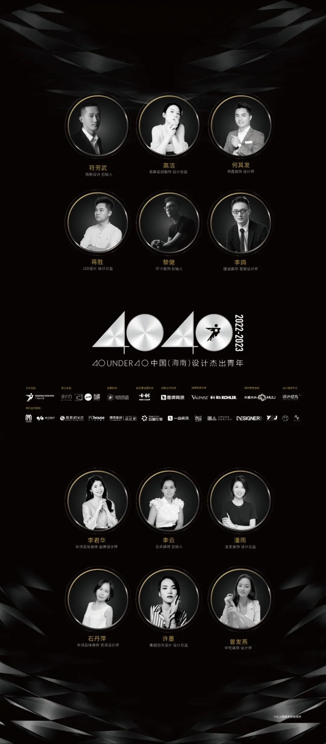 40 UNDER 40 | 省區榜List·2揭曉！10省區350位設計杰出青年脫穎而出！(圖13)