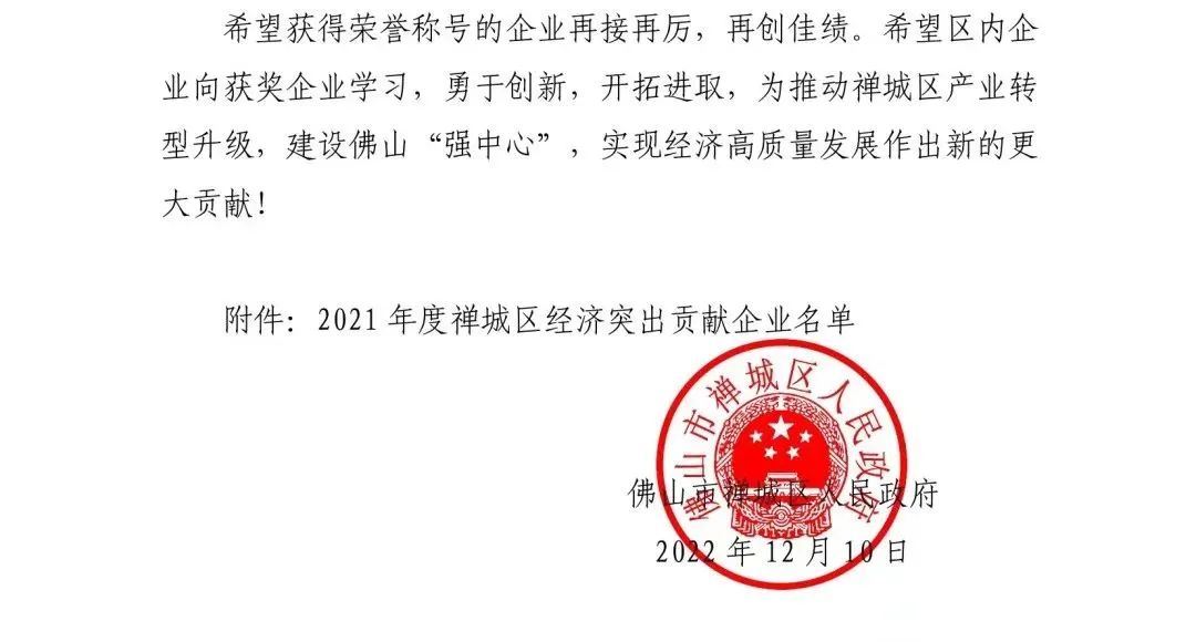 鷹牌實(shí)業(yè)一周新聞速覽(2022.12.18-2022.12.31)(圖3) 鷹牌實(shí)業(yè)一周新聞速覽(2022.12.18-2022.12.31)(圖3)