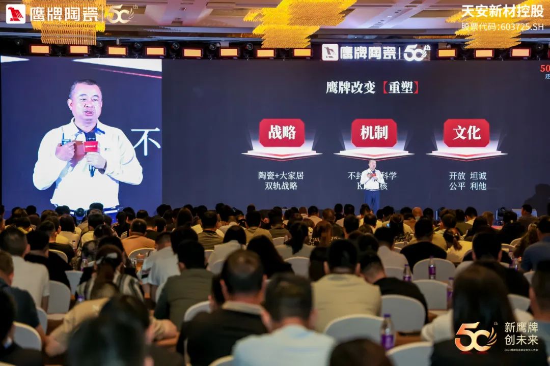 新鷹牌 創未來|鷹牌陶瓷418事業合伙人大會圓滿舉行(圖8) 新鷹牌 創未來|鷹牌陶瓷418事業合伙人大會圓滿舉行(圖8)