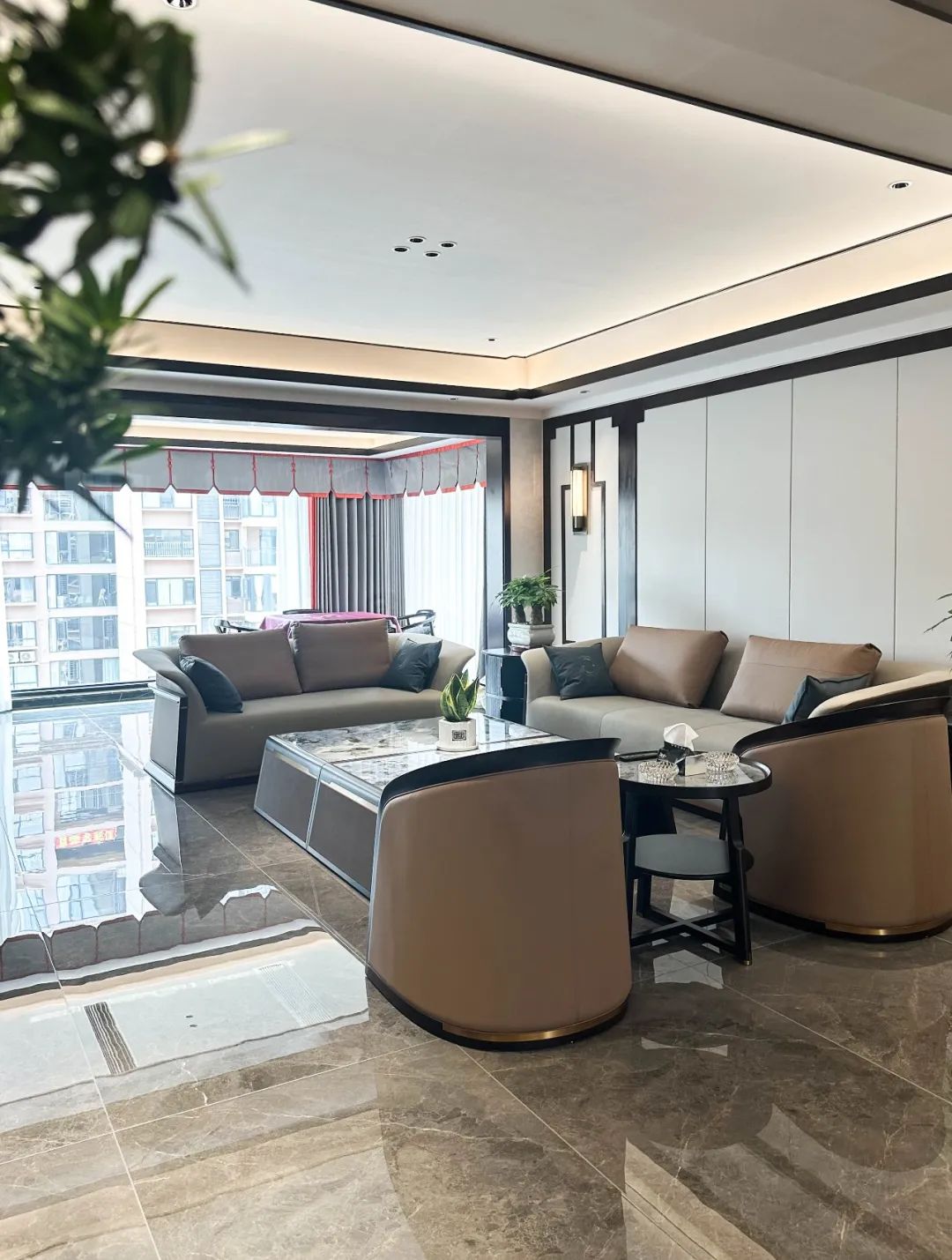 百萬案例｜273㎡新中式風(fēng)——不能錯過的詩意棲居體驗(yàn)(圖4)