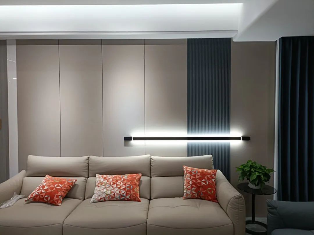 百萬案例｜127㎡現代簡約風——演繹藝術與生活交織的高端家居美學(圖7)