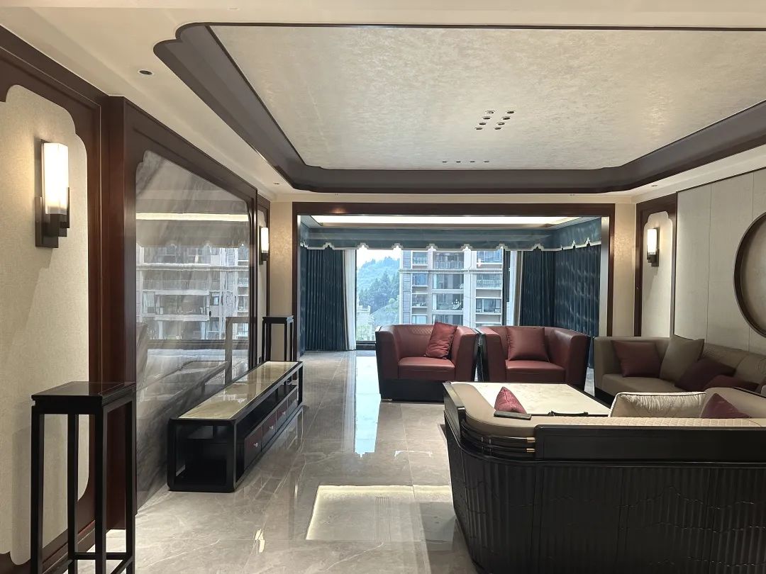 百萬案例｜243㎡新中式風，演繹雅致家居生活的典范(圖1)