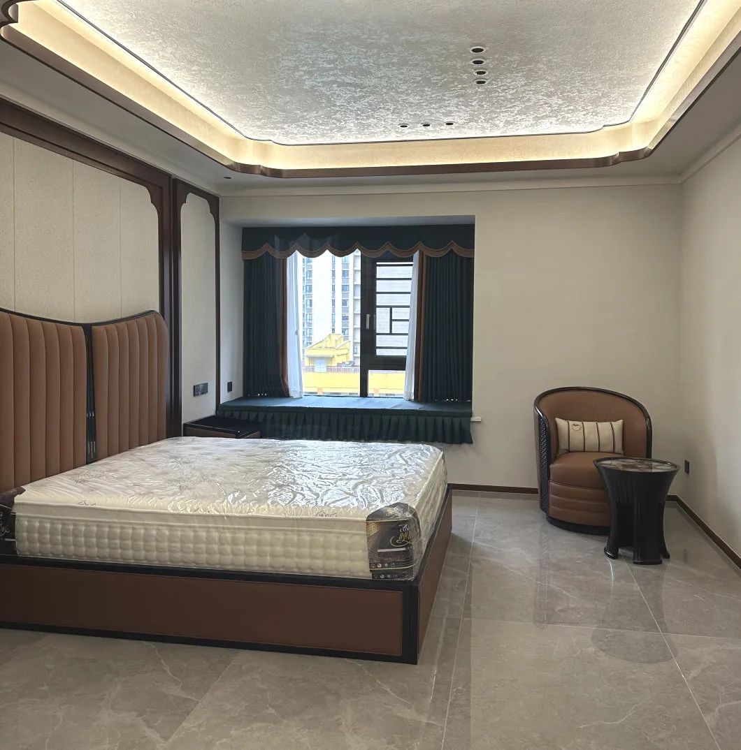 百萬案例｜243㎡新中式風，演繹雅致家居生活的典范(圖8)