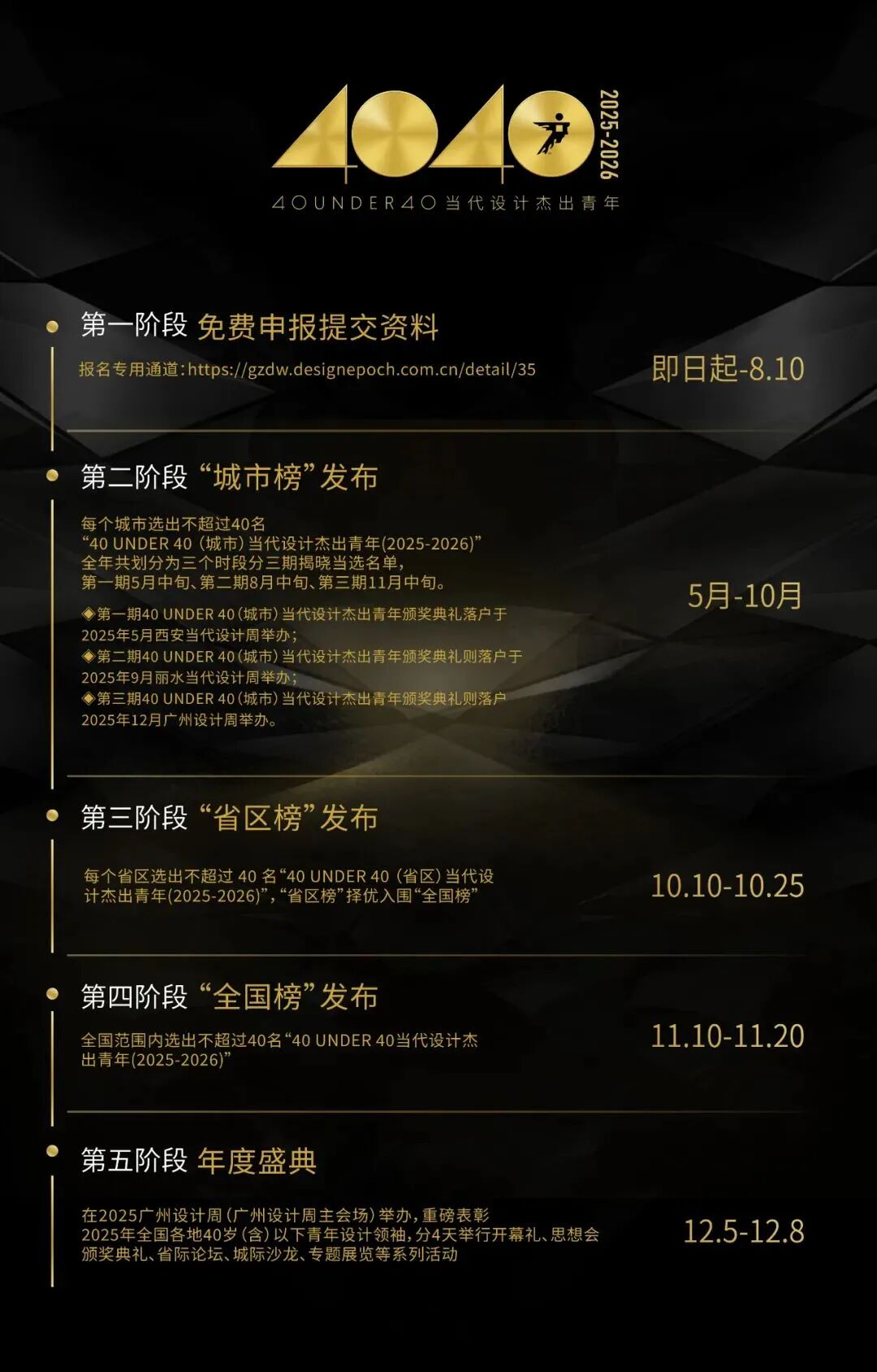 40 UNDER 40當代設計杰出青年（2025-2026）參評章程正式發布！青年設計，銳不可當！(圖9)