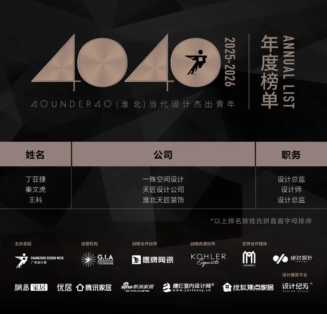 40 UNDER 40 | 城市榜 LIST·3 揭曉，30 城設計才俊，正閃耀登場(圖19)