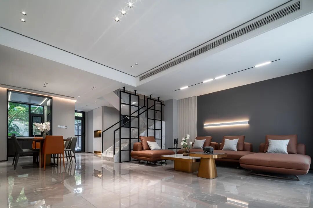 百萬案例｜280m2現代簡約風，簡單又不失質感，住的超舒心(圖3)